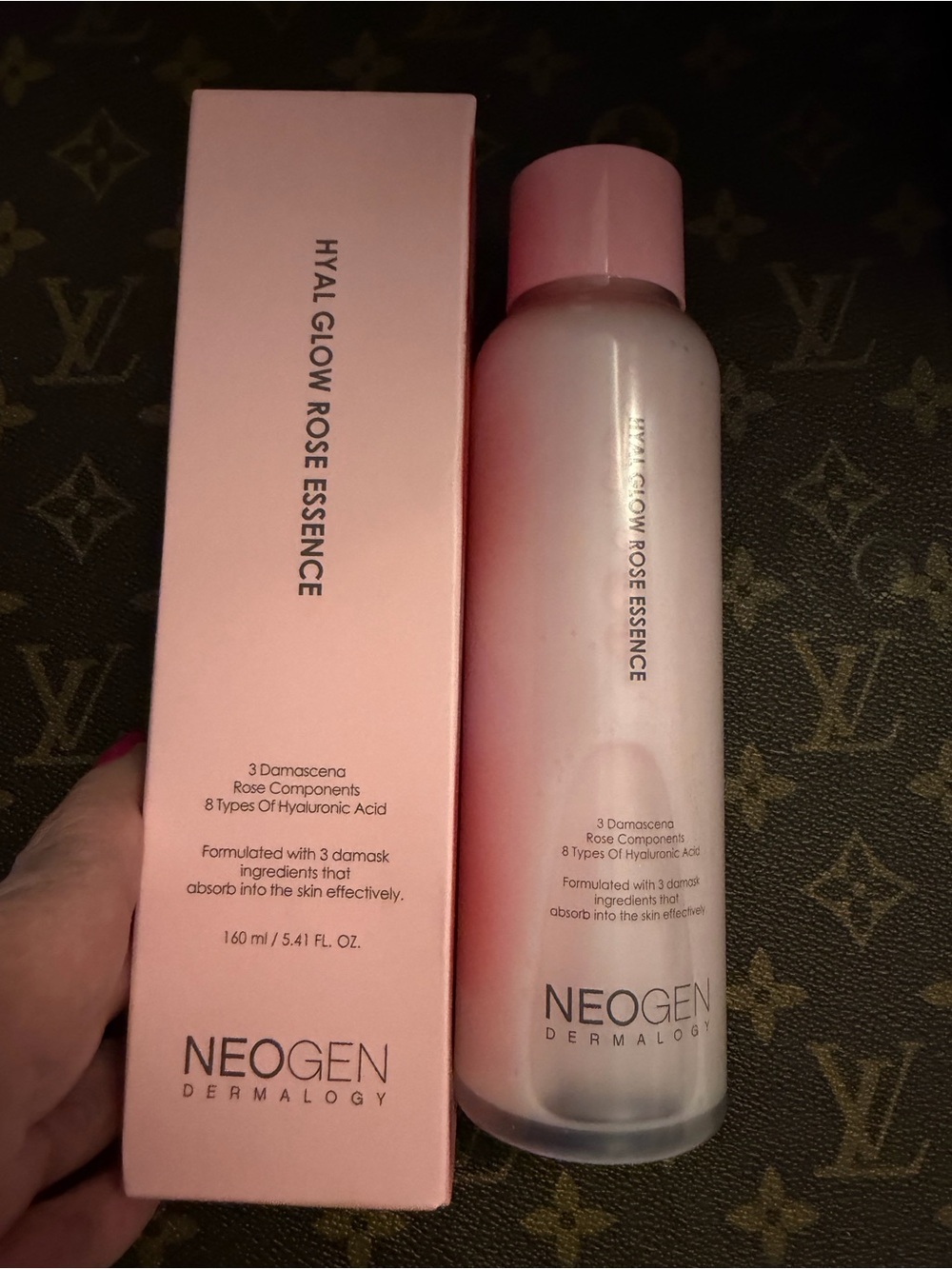 NEOGEN DERMALOGY Hyal Glow Rose Essence NEW